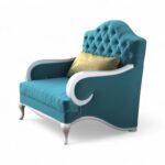 Classic Empress Chair with graceful curved frame and intricate details