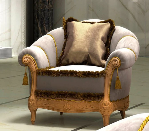 Luxury Louis Style Armchair