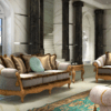 Luxury Louis Style Armchair