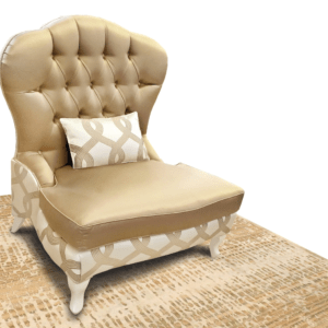 Elegant Round Lounge Chair