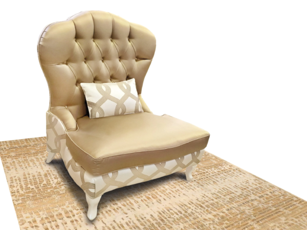 Elegant Round Lounge Chair