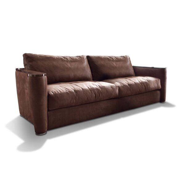 Classic Leather Designer Sofa
