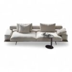 Contemporary modular sofa with minimalist design