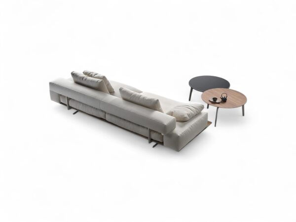 Modern sofa with modular sections for versatile living