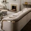 Designer Quilted Italian Sofa