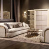 Designer Quilted Italian Sofa