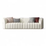 Luxury 3-seater Bellagio Sofa upholstered in premium fabric