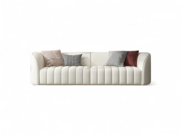 Luxury 3-seater Bellagio Sofa upholstered in premium fabric