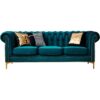 Designer Button Upholstered Sofa