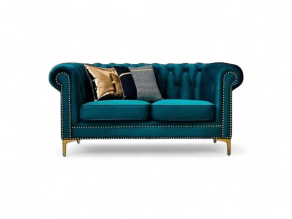 Timeless Windsor Chesterfield Sofa design with deep cushioning
