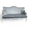 Louis Style Sofa with French curved back and cabriole legs