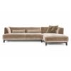 Luxury velvet L shaped sofa