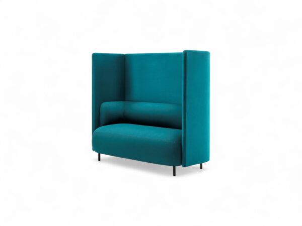 Elegant 2-seater Alcove Sofa with plush cushioning and sleek design