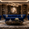 Regalia Contemporary Sofa Set with three-seater and two armchairs