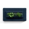 Bloc Modular Sofa in navy blue fabric upholstery