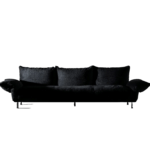 Modern Designer Black Sofa