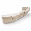 Contemporary modular sofa set with premium fabric