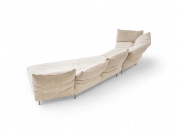 Contemporary modular sofa set with premium fabric