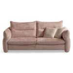Sereno Plush Sofa with soft rounded arms and deep seating