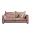 Modern Pink Velvet Sofa