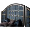 Palatial Archway Bed featuring bold architectural archway and padded textured headboard