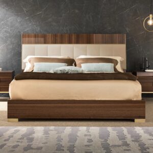 Light Padded Modern Bed
