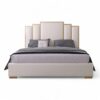 Noir Deco Bed in modern white and gold design for elegant bedrooms