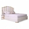 Noir Deco Bed in modern white and gold design for elegant bedrooms