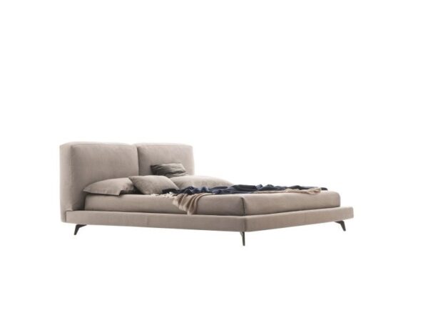 Modern Panel Upholstered Bed