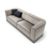 Luxury contemporary three-seater sofa with elegant design