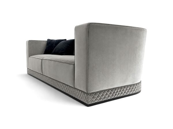 Designer modern sofa for upscale living rooms and lounges