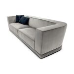 The Aurelia Sofa with plush deep cushioning and broad armrests