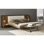 Designer Wide headboard Bed