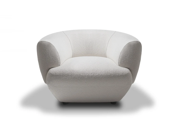 Luxurious Curved Arm Chair