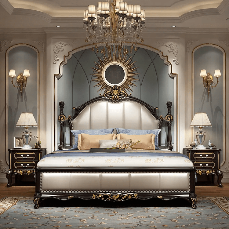 High Luxurious Ornate Bed