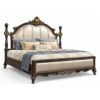 Ornate Bed with hand carvings