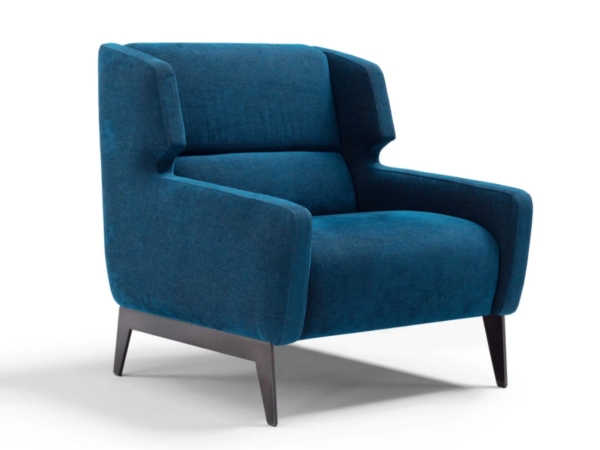 Contemporary Winged Arm Chair