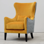 Venetian Style Winged Armchair