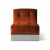 Single modular chair for flexible seating arrangements