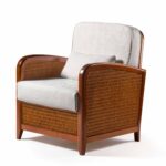 Elegant Wooden Arm Chair