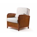 Elegant Wooden Armchair
