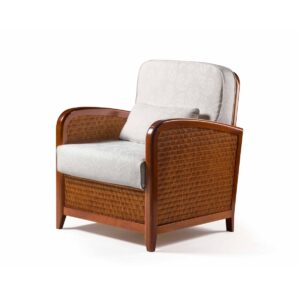 Elegant Wooden Armchair