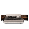 Luxury Wide Headboard Bed