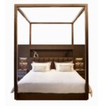 Luxury Wooden Canopy Bed