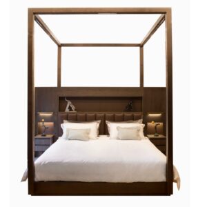 Luxury Wooden Canopy Bed