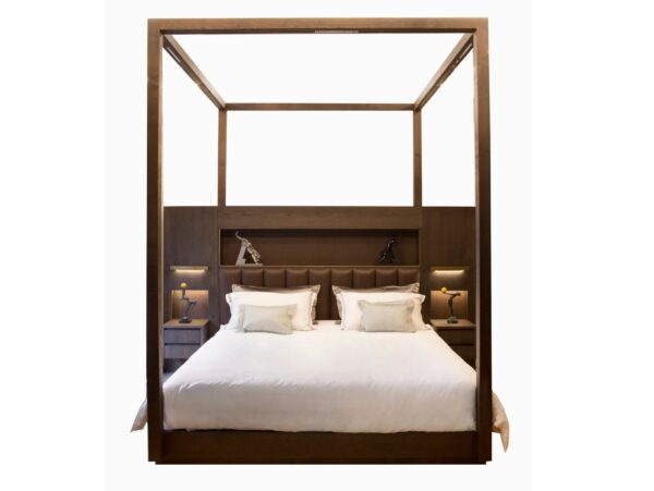 Luxury Wooden Canopy Bed