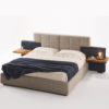 Square Tile Upholstered Bed