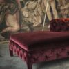 Buttoned Style Chaise Lounge