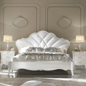 Classic Luxury White Bed