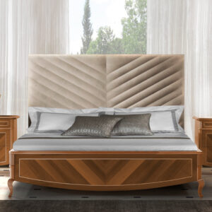 Velvet Symmetric Pattern Bed
